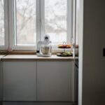 A bright home kitchen on a winter day