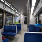 An Edmonton LRT train