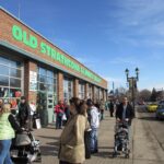 Shoppers at the Old Strathcona Farmers' Market